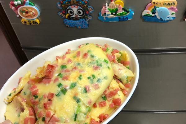 火腿肠葱花鸡蛋饼的做法图解10