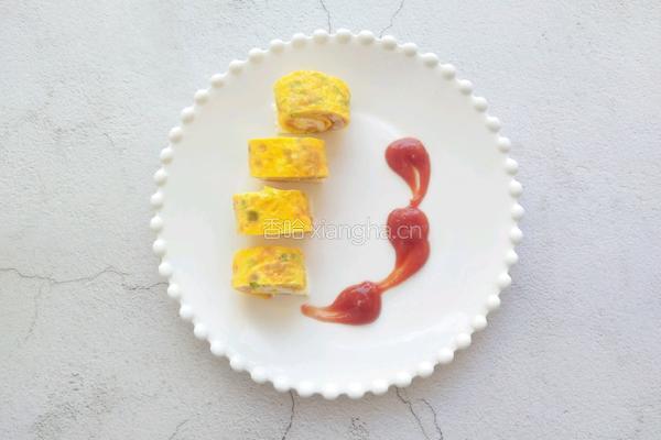 双色鸡蛋饼的做法图解8