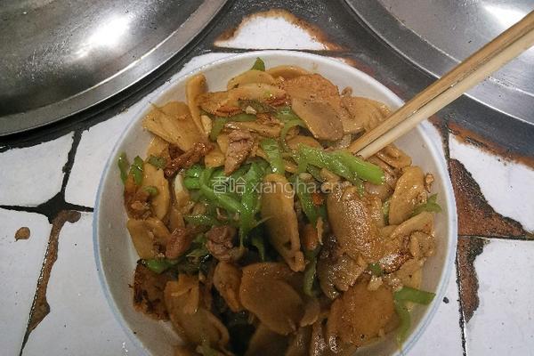 肉丝炒鱼面的做法图解12