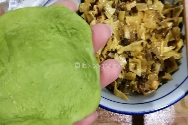 菠菜包子的做法图解5