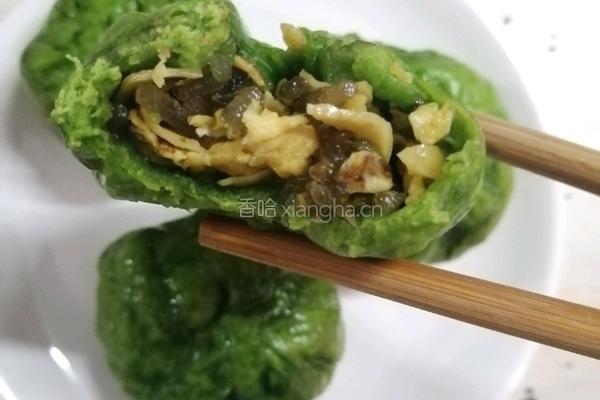 菠菜包子的做法图解8