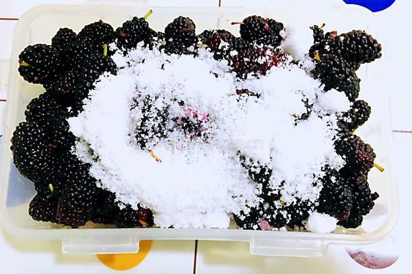 桑葚果酱的做法图解2