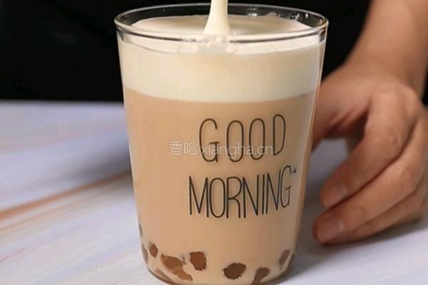豆乳奶茶热饮做法(小兔奔跑奶茶培训）的做法图解8
