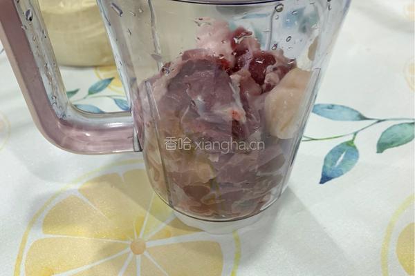 山药猪肉水饺的做法图解2