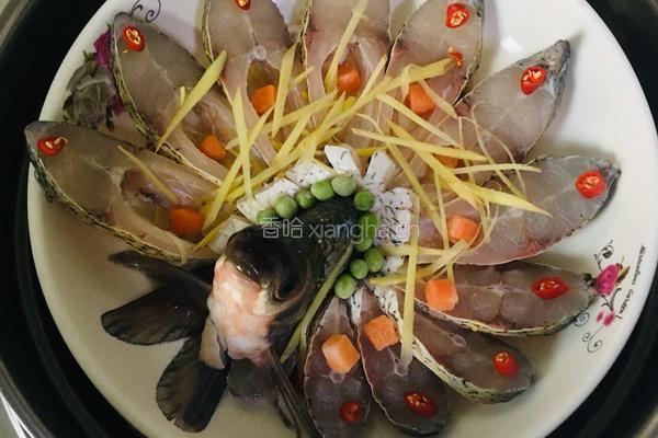 孔雀?开屏（武昌魚）的做法图解7