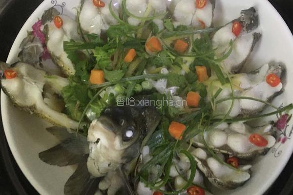 孔雀?开屏（武昌魚）的做法图解8