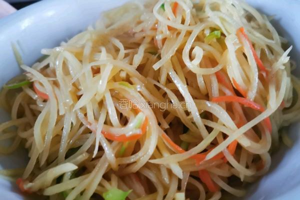 酸辣土豆丝的做法图解7