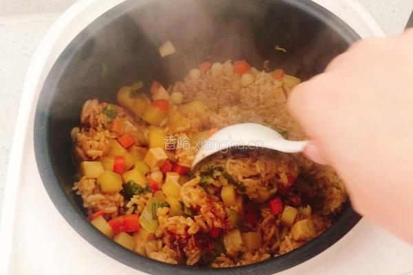 电饭锅焖饭的做法图解7