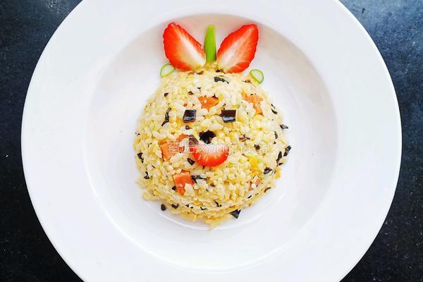 可爱蛋炒饭的做法图解6