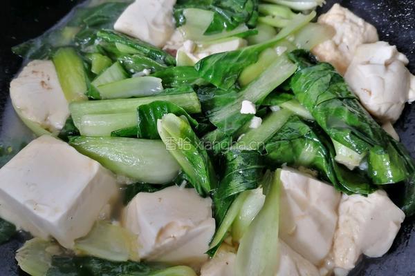 油菜豆腐的做法图解11