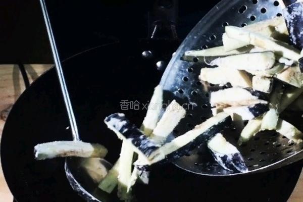家常烧茄子的做法图解4
