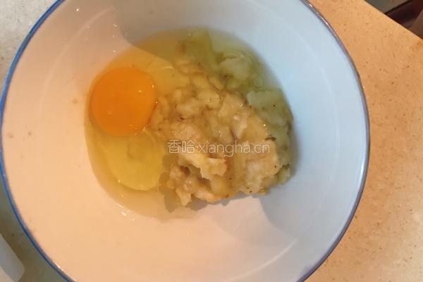 香蕉松饼的做法图解4