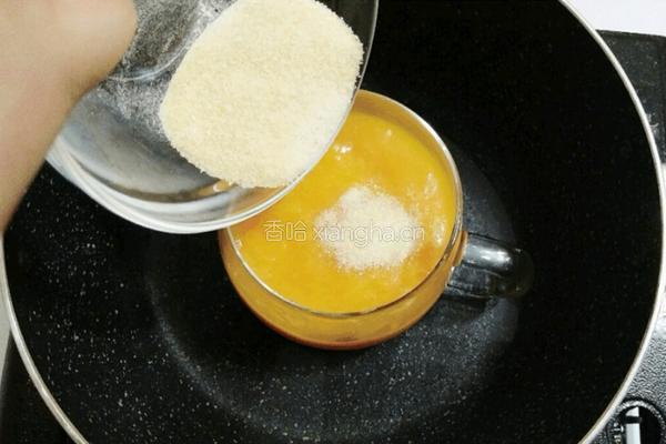 芒果慕斯蛋糕的做法图解4