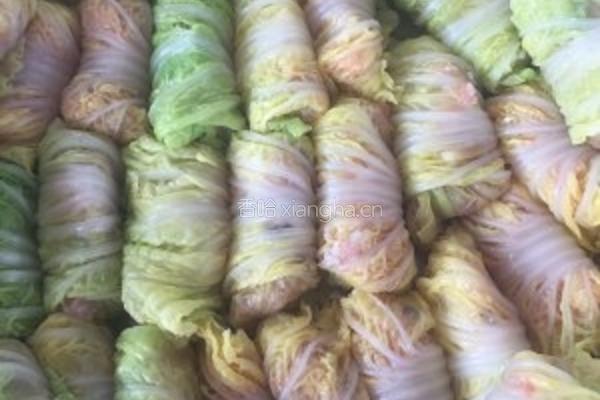 白菜卷的做法图解3