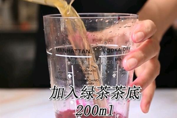 红颜火龙果的做法(小兔奔跑饮品培训)的做法图解3