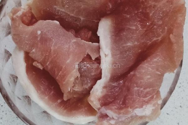 香煎猪里脊肉的做法图解1