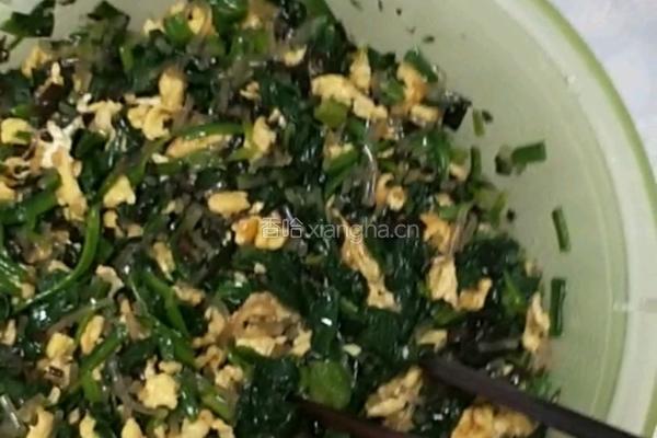 菠菜素包的做法图解3