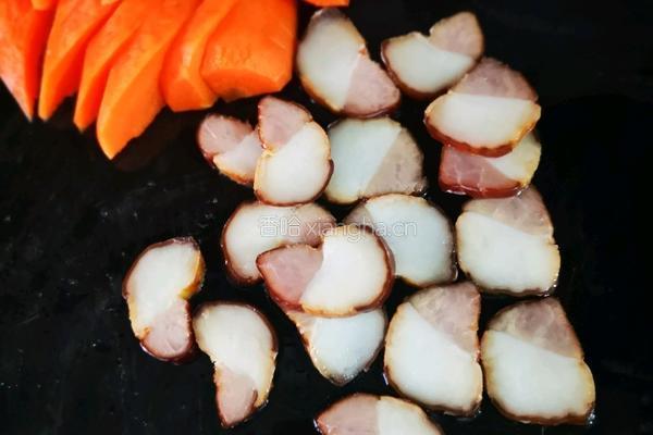 春笋炒腌肉的做法图解4