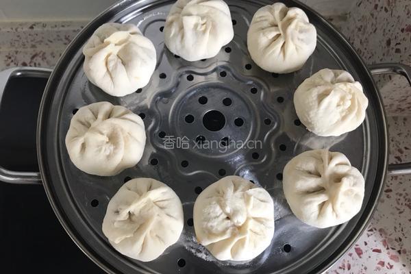羊肉胡萝卜大包子的做法图解6