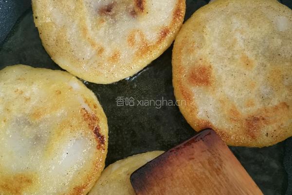 黏黏糯糯黄面饼（黏大米面）的做法图解6
