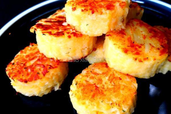 煎薯饼的做法图解10