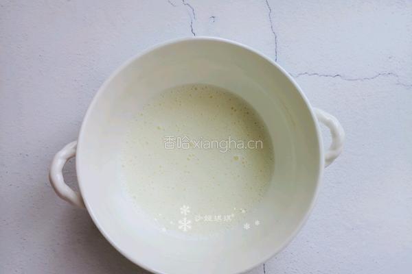 卡通肉松蛋糕的做法图解3