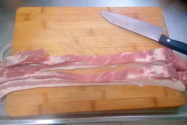 广式腊肉的做法图解1