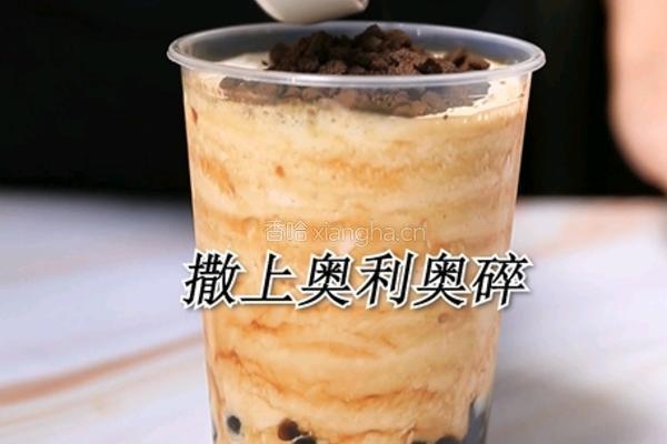 喜茶同款奶茶波波双拼的做法(小兔奔跑饮品培训)的做法图解11