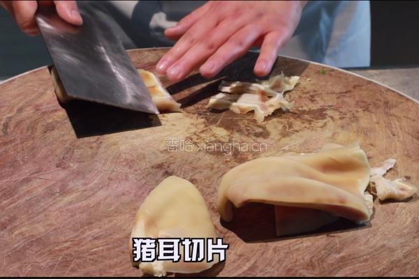 红油猪耳的做法图解4