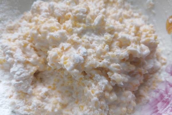 玉米渣煎饼的做法图解5