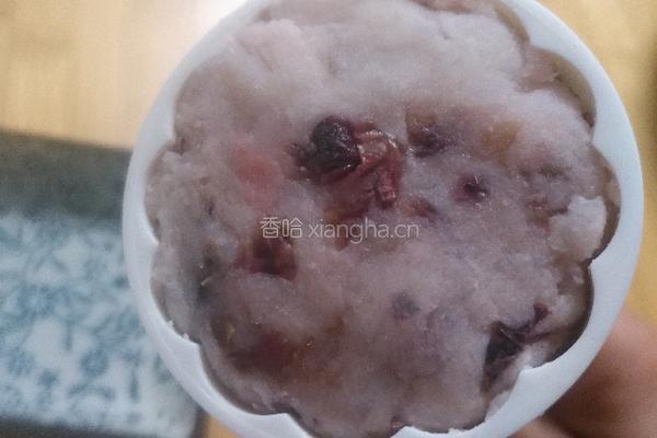 山药玫瑰红豆糕的做法图解10