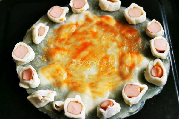 披萨 ～手抓饼版的做法图解6