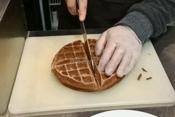 提拉米苏核桃华夫饼的做法图解8