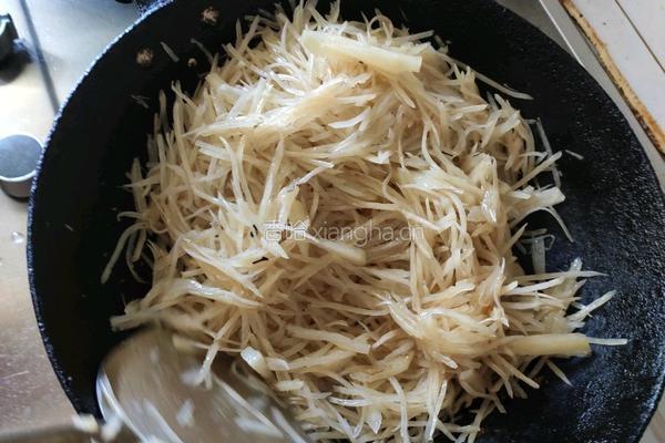 醋溜土豆丝的做法图解2