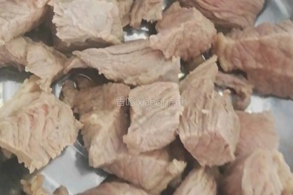 减肥餐炖牛肉的做法图解2