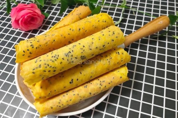脆皮鸡蛋卷的做法图解12
