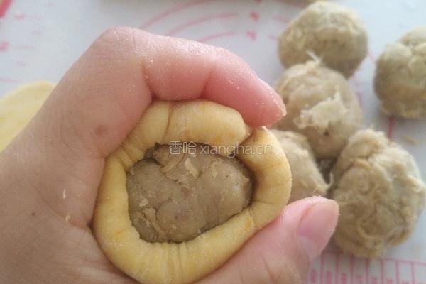 金丝肉松饼的做法图解12