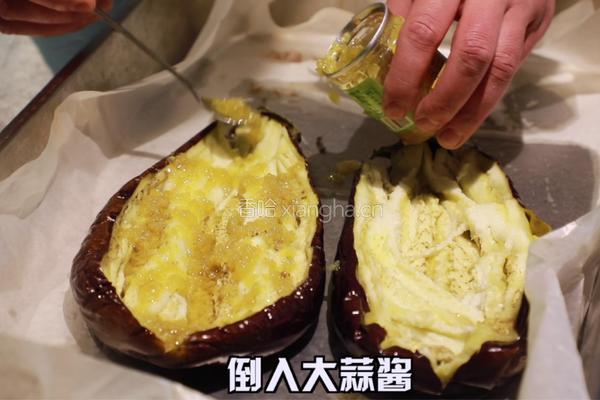 烤茄子的做法图解4