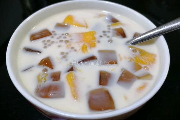 芒果西米露的做法图解5