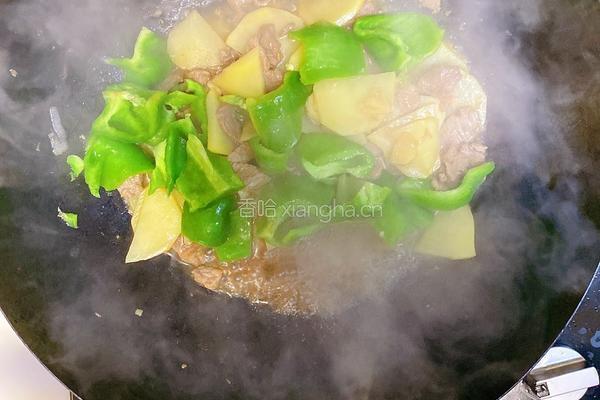 青椒土豆片的做法图解4