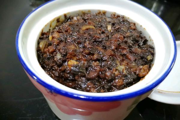 香菇肉酱的做法图解3