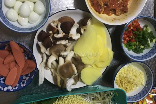 家庭版火锅冒菜的做法图解1