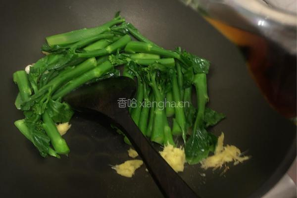 姜汁芥蓝(正宗粤式家常简易版)的做法图解8