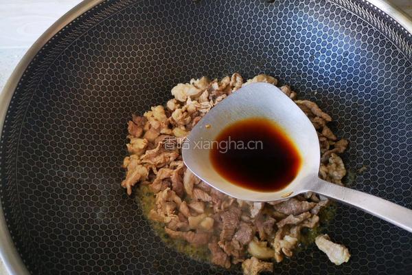 家常芥菜丝咸菜炒肉丝的做法图解4