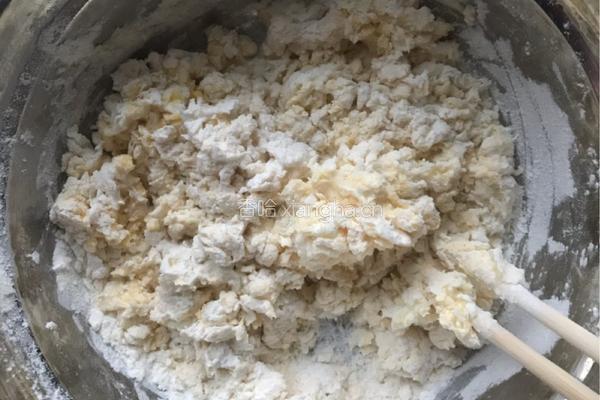 奶香芝麻饼的做法图解1