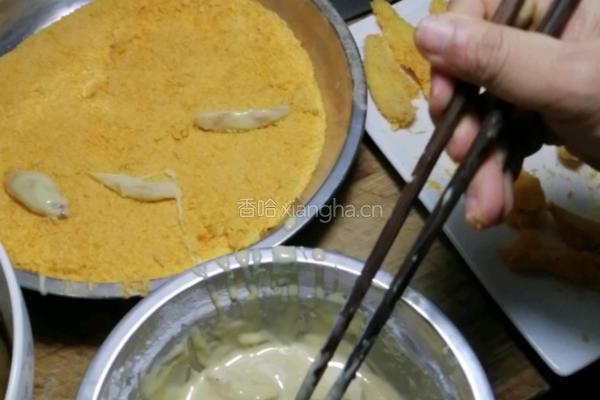 脆皮杏鲍菇的做法图解6