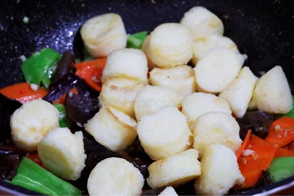 家常炒鸡蛋豆腐便当的做法图解9