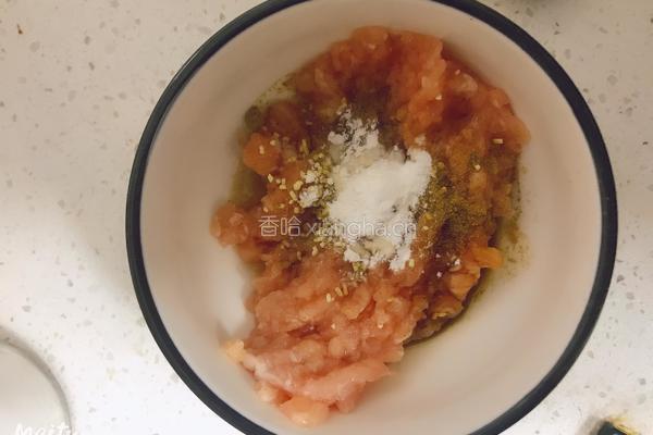 肉沫平菇的做法图解3