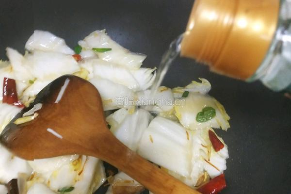 3快分中快菜酸辣白菜片的做法图解8