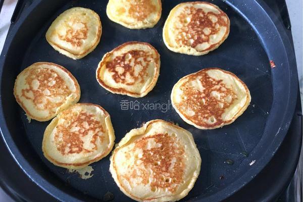 奶香玉米饼的做法图解12